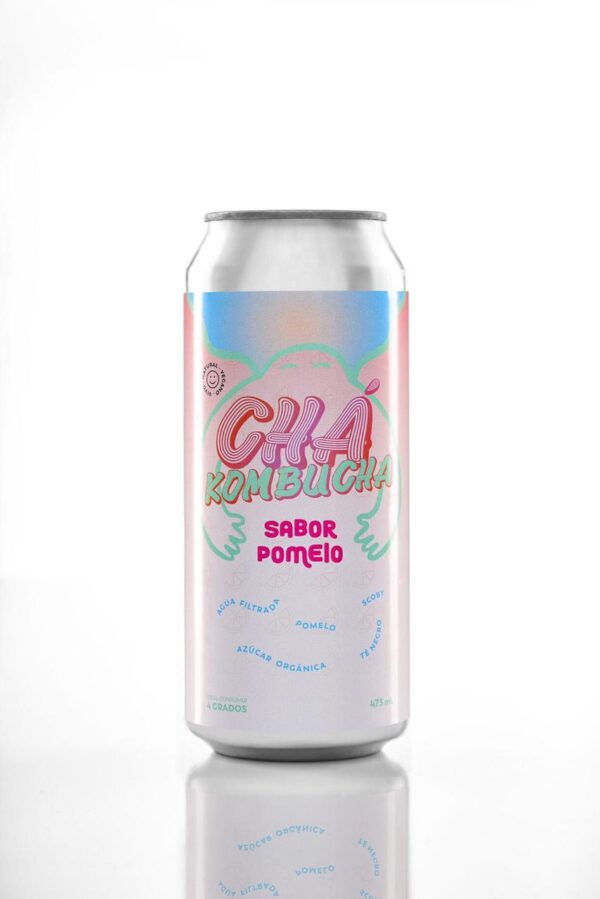 KOMBUCHA POMELO ROSADO X354ML - CHÁ - Imagen 2