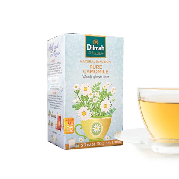 TE CHAMOMILE FLOWERS DILMAH EN SAQUITOS X20 UNIDADES